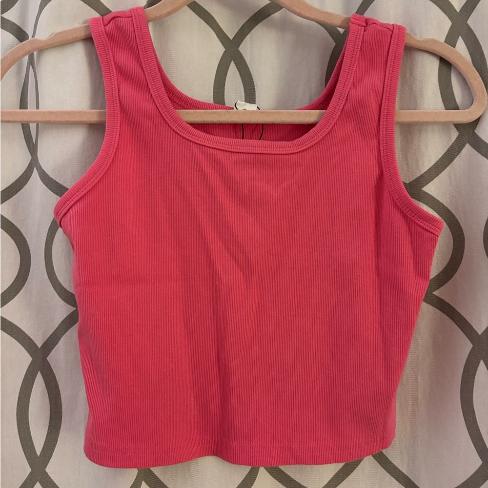 SHEIN Women's Pink Tank Top